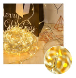 Extensión Luz LED Lineal 200 Luces 14m Cable Transparente 1440