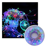 Extensión Luz LED Lineal 200 Luces 14m Cable Transparente 1442