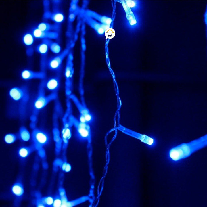 Extensión Luz LED Lineal 200 Luces 14m Cable Transparente 1443