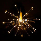 Luces Micro Led Fuegos Artificiales 3 Metros Navidad Cálido 1601V