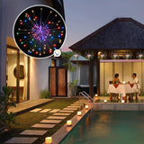 Luces Micro Led Fuegos Artificiales 3 Metros Navidad 1582