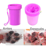 Limpiador Grande Patas Perro Cepillo Limpieza Portátil Mascotas BS-72