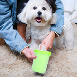 Limpiador Pequeño Patas Perro Cepillo Limpieza Portátil Mascotas 490-68