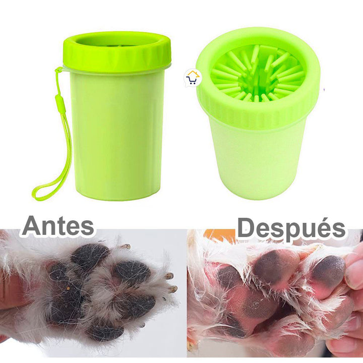 Limpiador Grande Patas Perro Cepillo Limpieza Portátil Mascotas BS-72