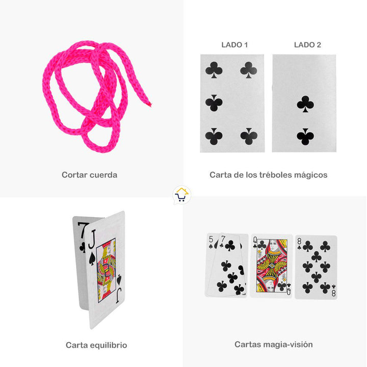 Kit Magia Niños Adultos 21 Trucos Diferentes KM21