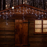 Cortina LED Intercalada 9 m 300 Luces Navidad Blanco 300LEDCB2