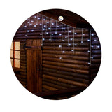 Cortina LED Intercalada 9 m 300 Luces Navidad Blanco 300LEDCB2