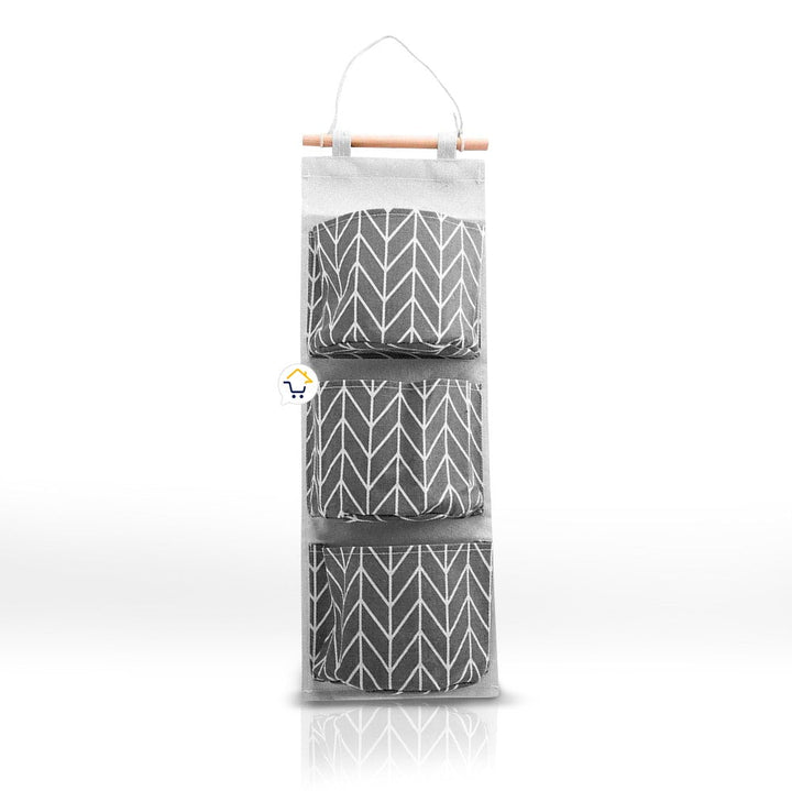 Bolsa Organizadora Colgante 3 Bolsillos Multiusos MD303