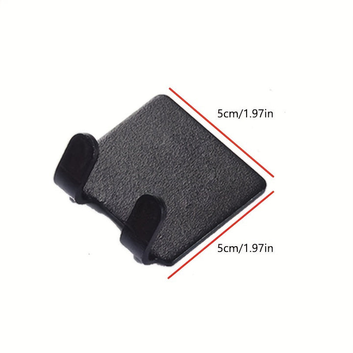1 Pieza/2 Piezas, Estante De Almacenamiento Para Afeitadora Montado En La Pared, Gancho De Pared Sin Perforaciones, Gancho Trasero Adhesivo Fuerte Para Puerta De Carga, Gancho Decorativo Montado En La Pared, Ganchos De Utilidad Multifuncionales, Adecuado