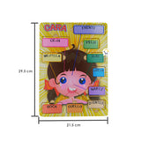 Rompecabezas Didáctico Madera Rostro Niña 8953