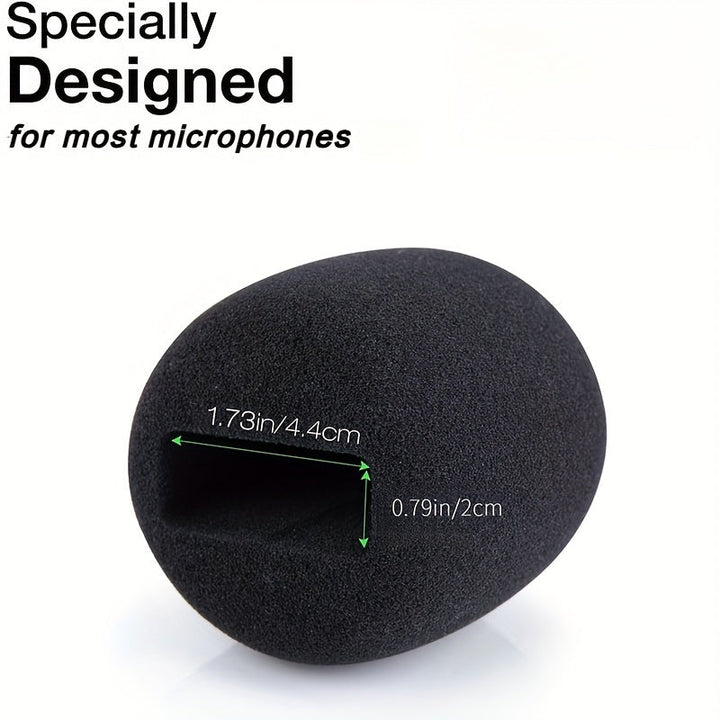 Fundas de Espuma Negra para Micrófono Rode Wireless Go II/PRO - Cojín Suave y Adaptador, Conector XLR, Sin Batería, Ideal para Entrevistas y Transmisiones en Vivo