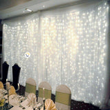 Luz Cascada 9X2 Metros 900 LED Luces Navidad BLANCA RF 2026