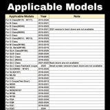 Proyector de Luz para Puerta de Coche MB/Benz - 1 pieza / Para W205/W212/W213 / Luz de Estanque de Puerta / Patrón Giratorio 360° / Luz de Bienvenida HD para Puertas de Benz / Accesorios para Coches MB/Benz