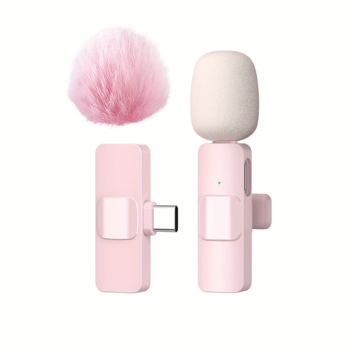 Micrófono de solapa inalámbrico profesional, micrófono inalámbrico para smartphones, laptops, grabación de videos, transmisión en vivo, entrevistas y video blogs