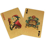 Cartas Remis Baraja metalizadas  Poker Naipe Flexible 8077