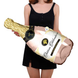 Globos Metalizado Botella Feliz Día Fiesta Temática Cumpleaños OE248FD