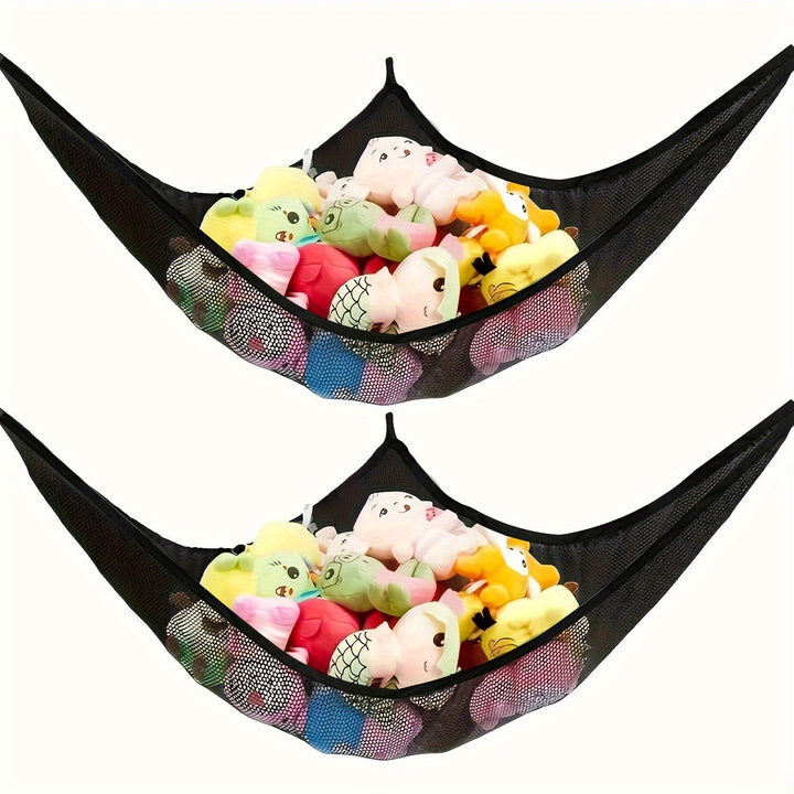 Hámster de peluche Jumbo Negro - Organizador de juguetes colgante para Navidad, Halloween, Regalos de Acción de Gracias