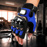 Guantes Moto Medio Dedo Ciclismo Motociclista AE322