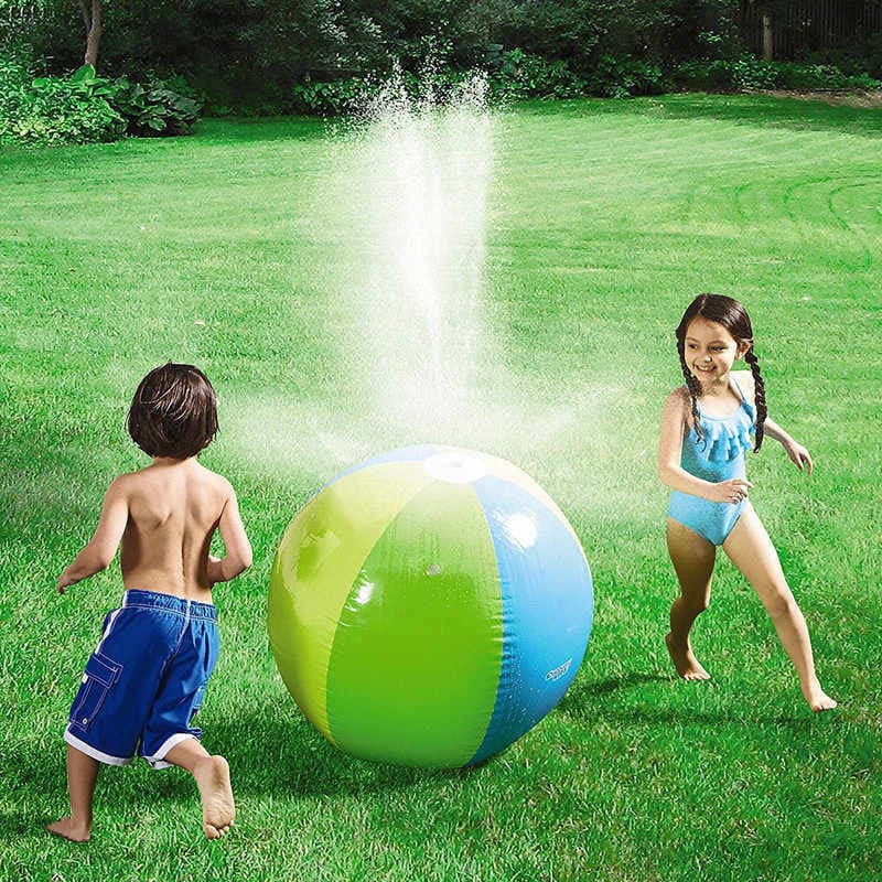 Pelota De Playa Fuente Rociador De Agua