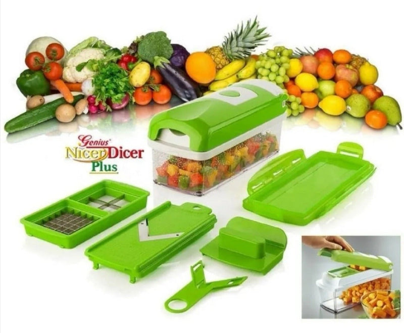 Picatodo Procesador Alimentos Nicer Dicer Ayudante Cocina