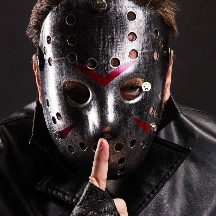 Máscara Asesino Jason Halloween Hockey Disfraz MHOC1