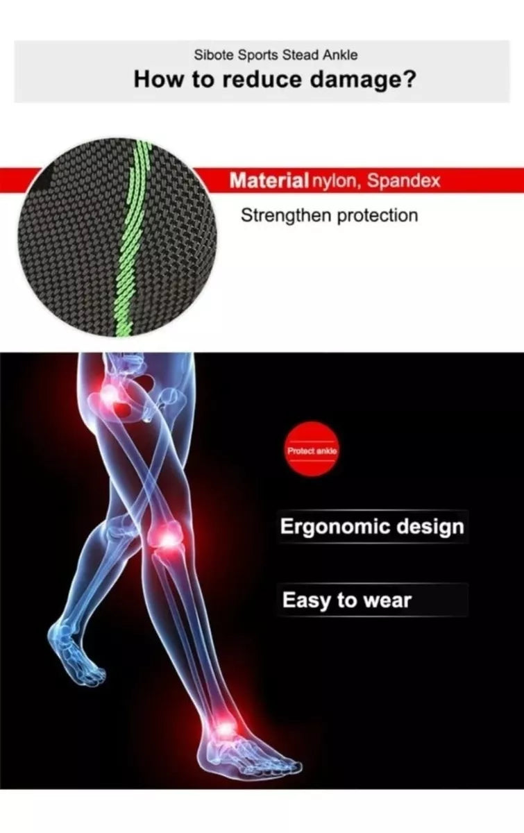 Tobillera Deportiva Ortopédica Compresión Ajustable X2 Undidades