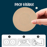 Cubre Pezones Fibra De Madera Para Pechos Senos ND-2096