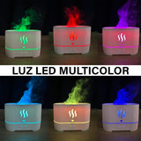 Humidificador LED Control Remoto Difusor Aromas FT-1923
