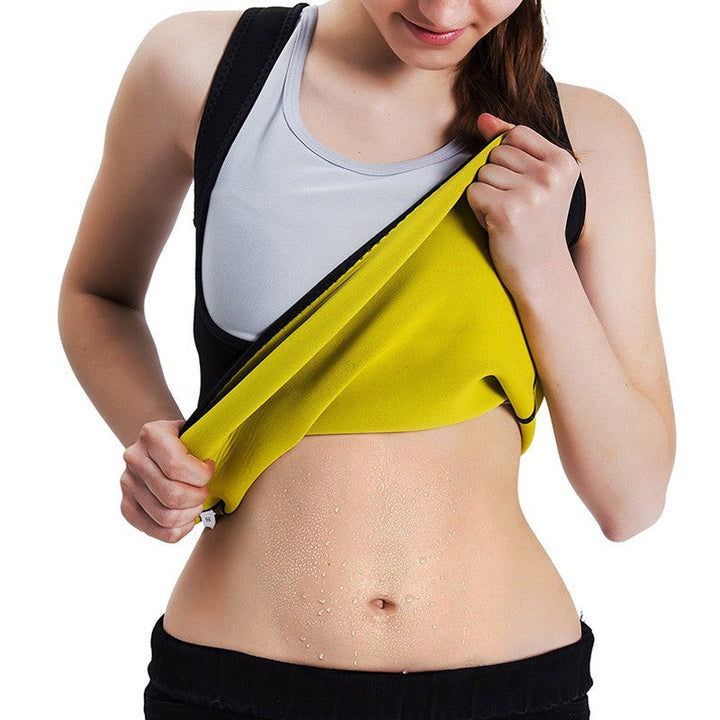 Chaleco Reductor Mujer Faja Neopreno Sin Broches RE US02