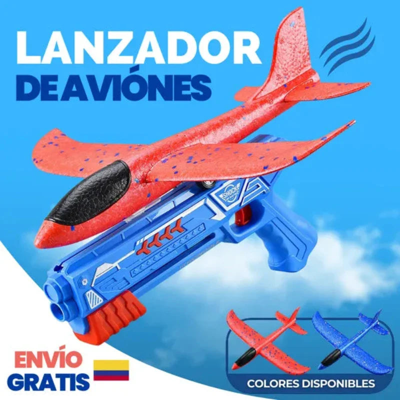 Juguete lanzador de avión