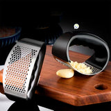 Prensa De Ajos Triturador Manual En Acero Inoxidable 69010