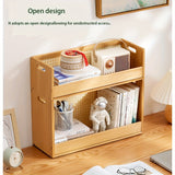 Un pequeño estante para libros para la sala de estar, un simple estante de mesa para libros, un estante de almacenamiento en el escritorio y un estante para libros para el escritorio de la ventana de la bahía.