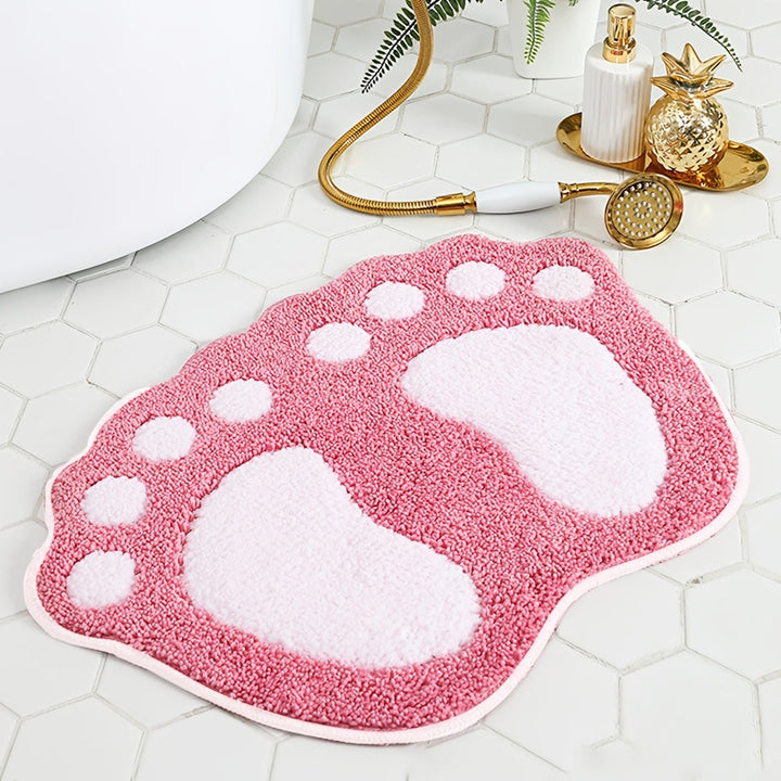 Alfombra de Ducha - Absorbente, Antideslizante, Lavable en Máquina, Suave de Microfibra para la Ducha y Sala de Lectura