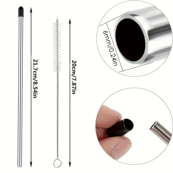 10pcs 8.54 Pulgadas Lavavajillas Estante De Drenaje, Cubiertos De Vidrio De Acero Inoxidable De Drenaje Reemplazos + 1pc 7.87 Pulgadas Cepillo De Detalle, Adecuado Para El Conjunto De Cesta De Lavavajillas Ordinario