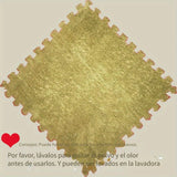 10 Piezas, Alfombra De Rompecabezas De Espuma, Alfombra De Piso De Rompecabezas De Espuma, Baldosas De Rompecabezas Esponjosas Entrelazadas, Alfombras Suaves Para Escalar, Alfombras De Felpa Entrelazadas Para Decoración De Sala De Juegos En El Hogar, Acc