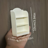 2 piezas de mini estantes de libros a escala 1:12, perfectos para coleccionables y regalos, diseño lindo y delicado, aptos para cocinas, disponibles para interiores y exteriores, no requieren electricidad.