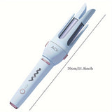 Rizador de pelo automático giratorio profesional de cerámica, rizadora de lujo ACK