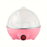 Cocinador de Huevos Mini, Tapón Transparente, Gran Capacidad de Vapor, Olla Multifuncional Automática, Ideal para Desayunos Nutritivos. Base de Acero Inoxidable de Grado Alimenticio, Segura y Confiable. Accesorio de Cocina Automático Perfecto para Huevos