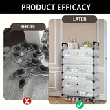 Estante de zapatos de 7 niveles, capacidad para 18-21 pares, estructura metálica a prueba de polvo con material PP, almacenamiento que ahorra espacio para el hogar, dormitorio y pasillo, uso interior, ensamblado, organizador de almacenamiento de zapatos