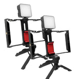 Tripode/luces/Monopod/Microfono AY-49X - Kit Fotografico 4 en 1