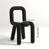 1 pieza Silla de Acero Moderna y Colorida con Respaldo - Diseño Elegante Apilable para Hogar, Oficina o Decoración de Tienda - Verde Brillante, Amarillo, Azul, Naranja - Forma Contemporánea Elegante - Ideal para Dormitorio, Sala de Estar u Espacio de Tra