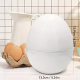 Vaporera Multifuncional Madelifod Mini para Microondas con Tapa - Ideal para Huevos Duros y Blandos, Accesorio de Cocina