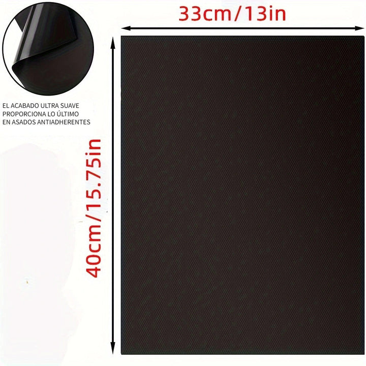 5 piezas de fundas para horno antiadherentes - Resistentes al calor, reutilizables y de alta calidad - Ideales para hornos eléctricos y de gas, parrillas de barbacoa y cocina de vacaciones - Sin BPA ni PFOA, fáciles de limpiar, accesorios ideales para fi