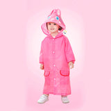 Impermeable Infantil Capucha Animales Abrigo Protección Lluvia CA228
