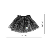 Tutú De Telaraña Niñas Falda Ballet Disfraz Halloween H-230