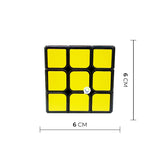 Set x6 Cubo Rubik Clásico 3x3 Rompecabezas Mágico QY1026