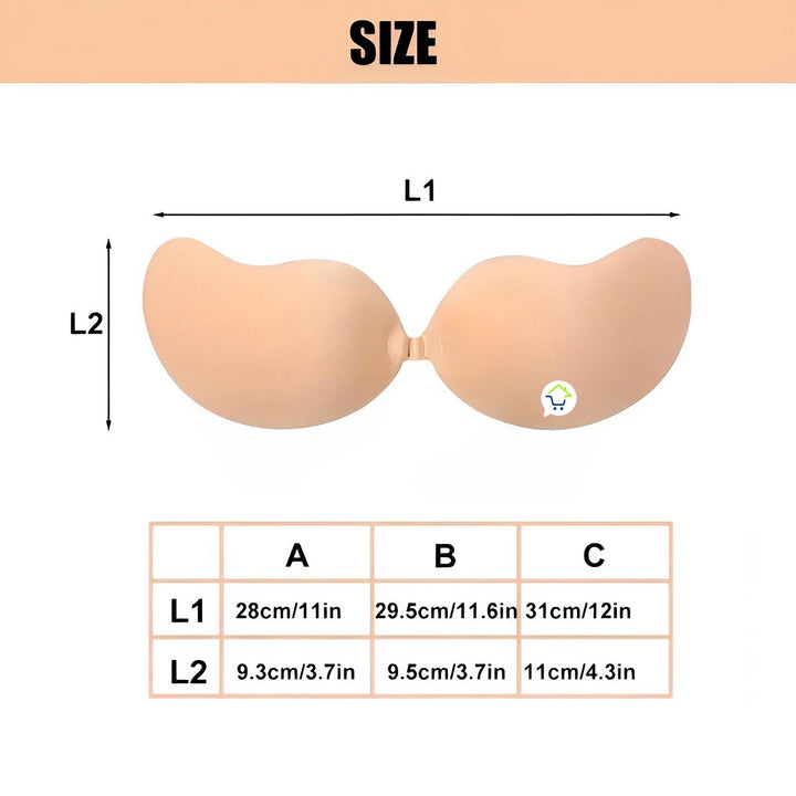 Brasier Adhesivo Invisible Levanta Senos Sujetador Busto GMLEV-277
