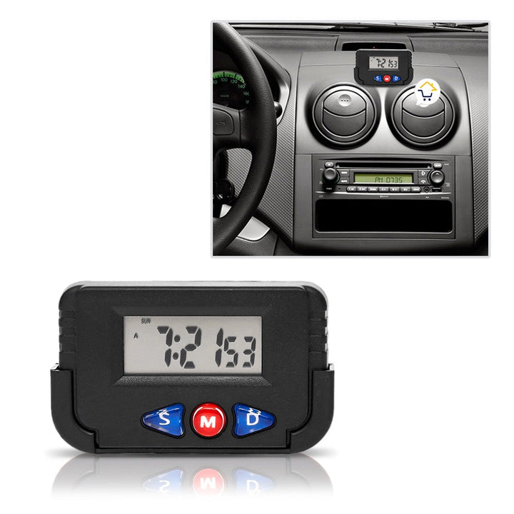 Reloj Digital para Carro Alarma Cronómetro NA613D