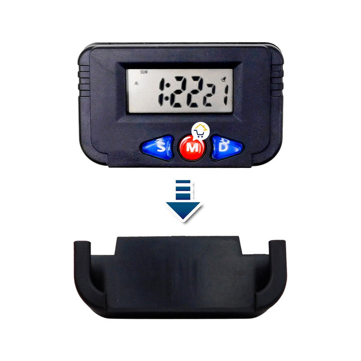 Reloj Digital para Carro Alarma Cronómetro NA613D