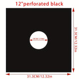 Fojas exteriores de papel grueso para vinilos de 12 pulgadas, estuches protectores de carcasa dura, paquete de 10.